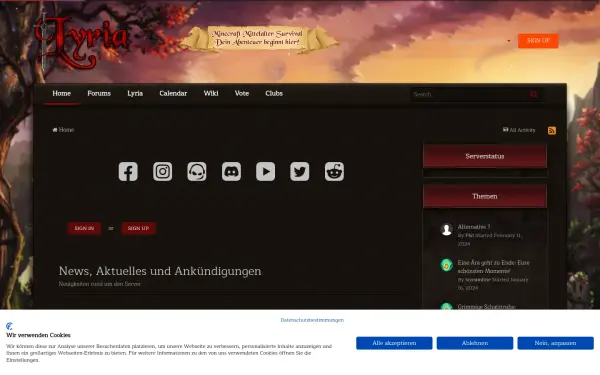www.lyriaserver.de