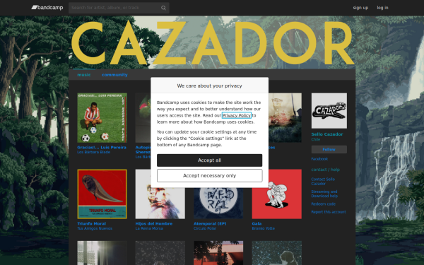 sellocazador.bandcamp.com