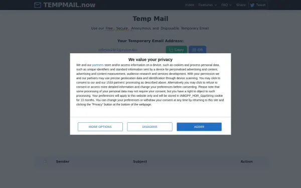 tempmail.now
