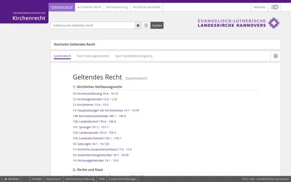 kirchenrecht-evlka.de