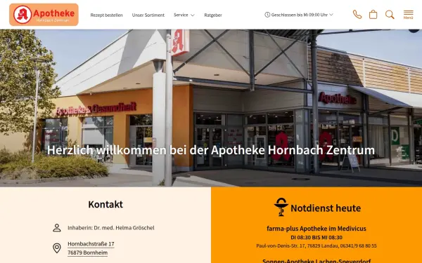 www.apotheke-hornbach-zentrum.de