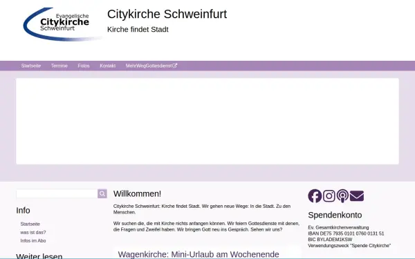 www.citykirche-schweinfurt.de
