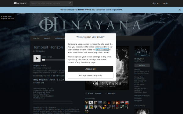 hinayana.bandcamp.com