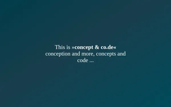 www.conceptundco.de