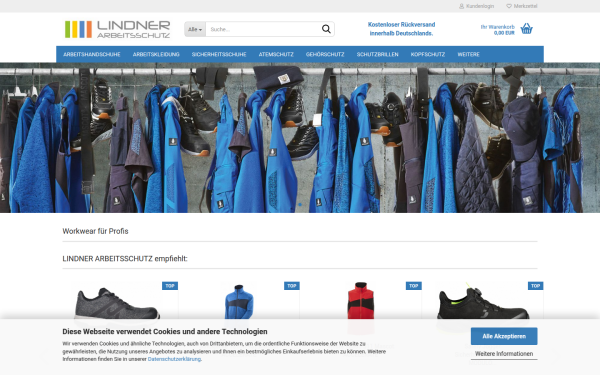 www.lindner-arbeitsschutz.de