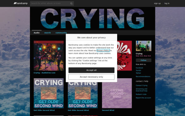 wearecrying.bandcamp.com