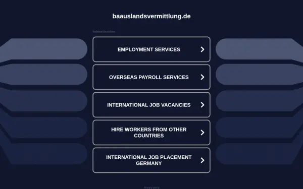 baauslandsvermittlung.de