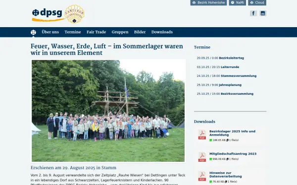 dpsg-schrozberg.de
