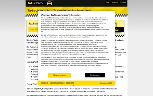 www.taxirechner.de