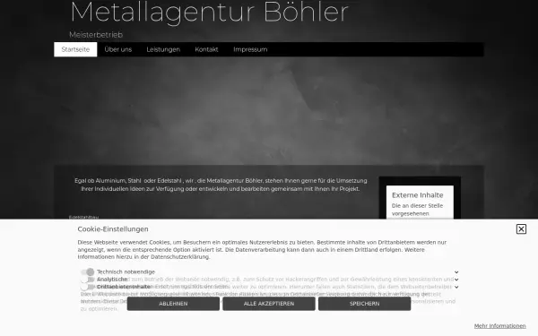 metallbau-boehler.de
