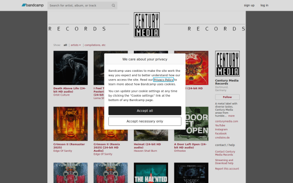 centurymedia.bandcamp.com