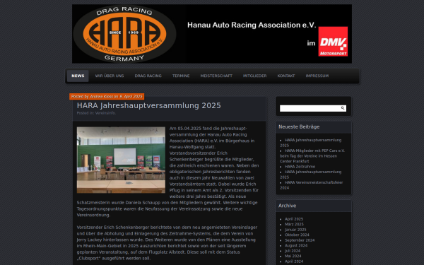 www.hara-dragracing.com
