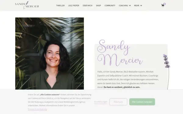 sandymercier.de