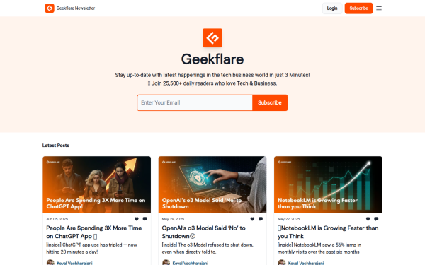 newsletter.geekflare.com