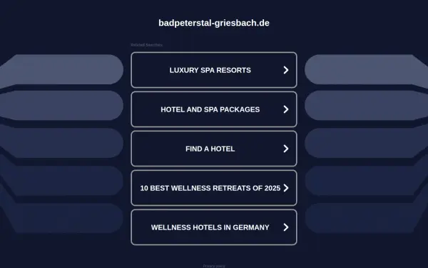 badpeterstal-griesbach.de