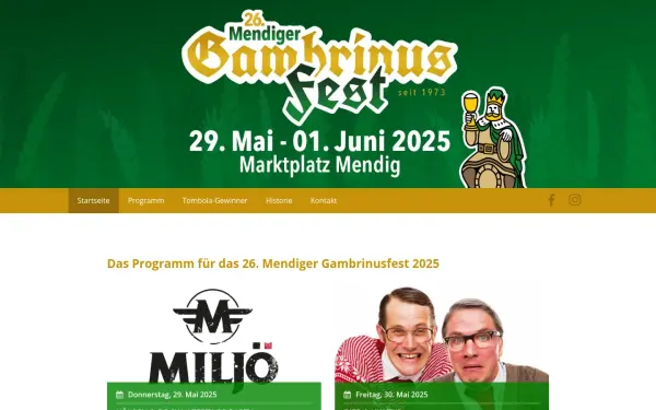 gambrinusfest-mendig.de