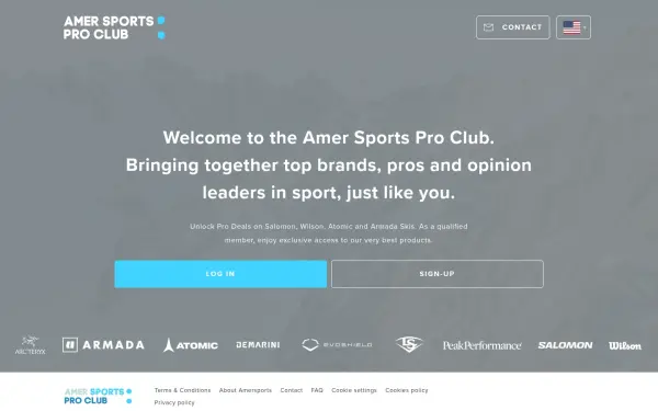 www.amersportsproclub.com