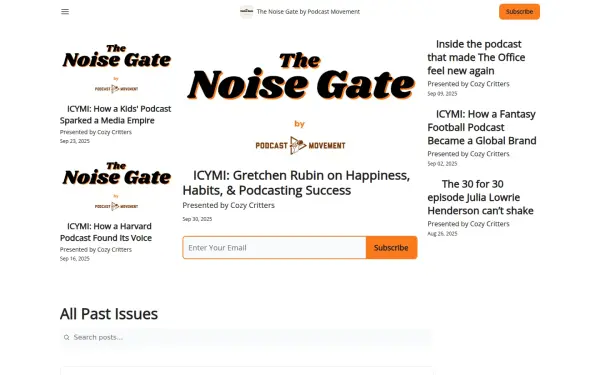 noisegate.podcastmovement.com