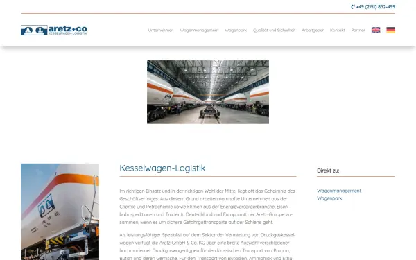 www.aretzwaggon.de