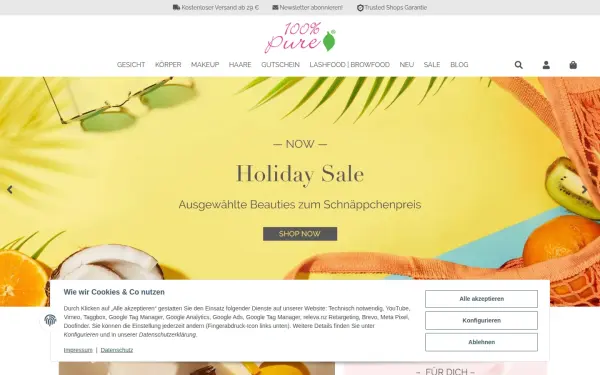 www.100percentpure.de