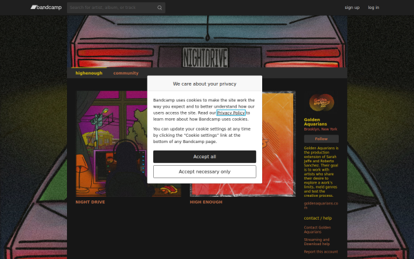 goldenaquarians.bandcamp.com