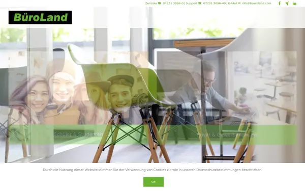 bueroland-pforzheim.de