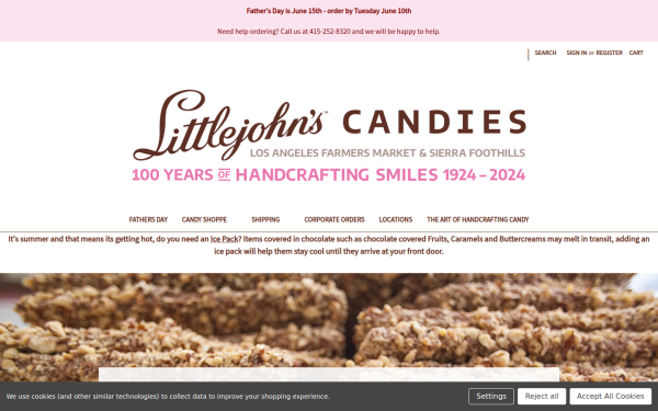 littlejohnscandies.com