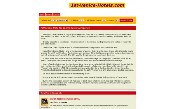 1st-venice-hotels.com