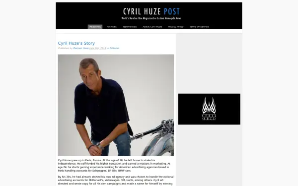 cyrilhuzeblog.com
