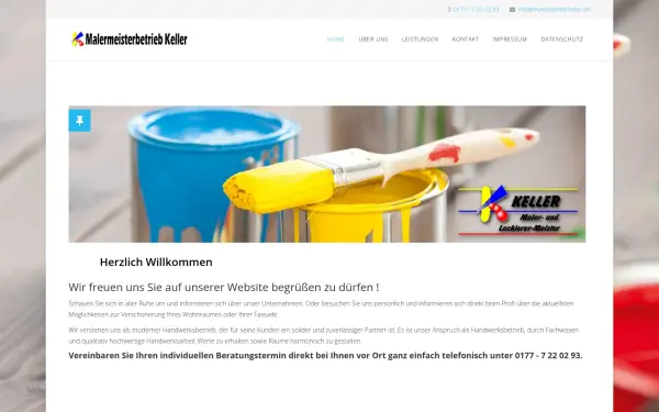 www.malerbetrieb-keller.de