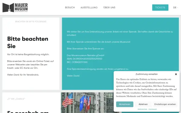 www.mauermuseum.de