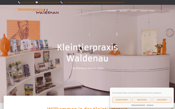kleintierpraxis-waldenau.de