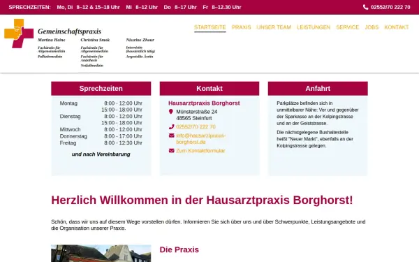www.hausarztpraxis-borghorst.de