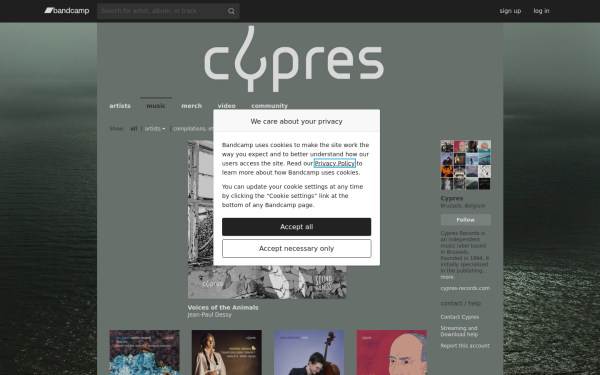 cypres.bandcamp.com