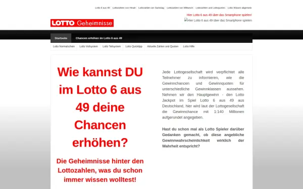 lottogeheimnisse.de