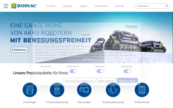www.zodiac-poolcare.de