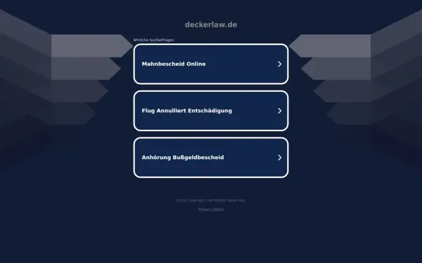 deckerlaw.de