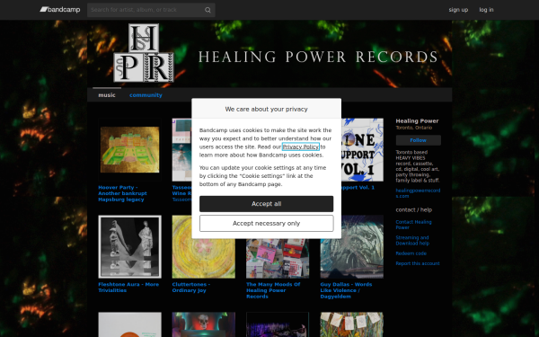 healingpowertoronto.bandcamp.com