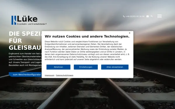 www.lueke-gleisbau.de