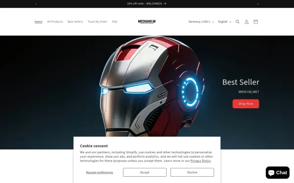 mechahelm.com