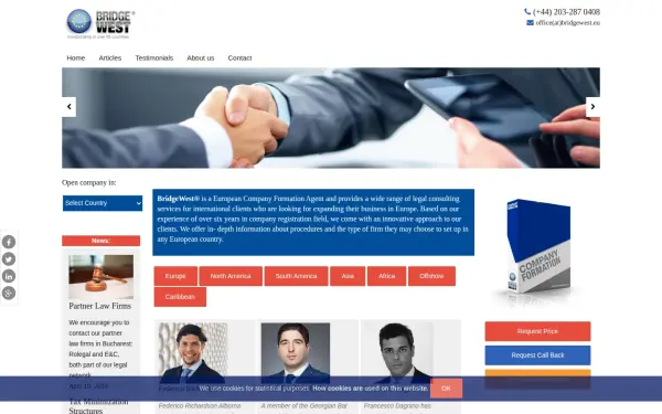 www.bridgewest.eu