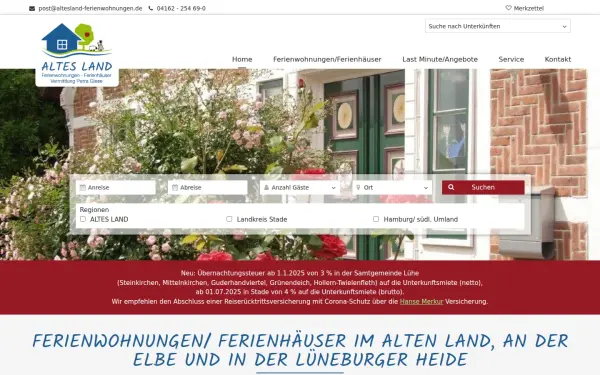 www.altesland-ferienwohnungen.de