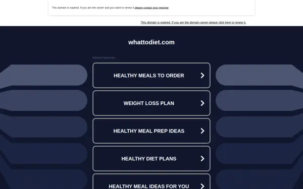 whattodiet.com