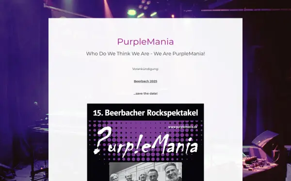 www.purplemania.de