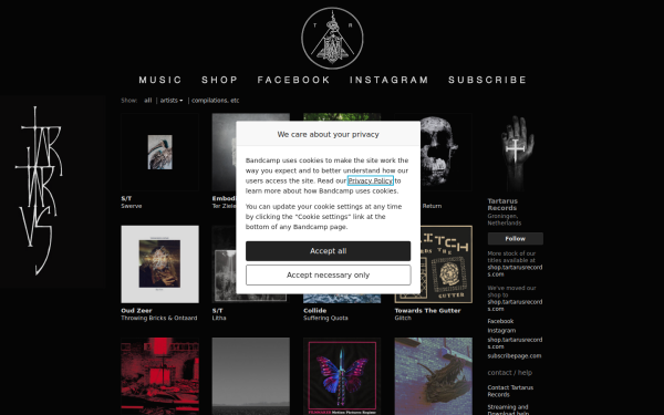 tartarusrecords.com
