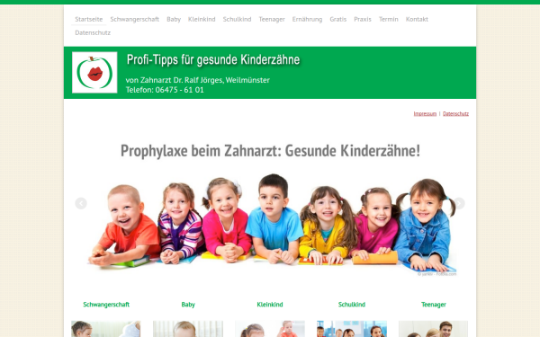 www.gesunde-kinderzaehne-weilmuenster.de