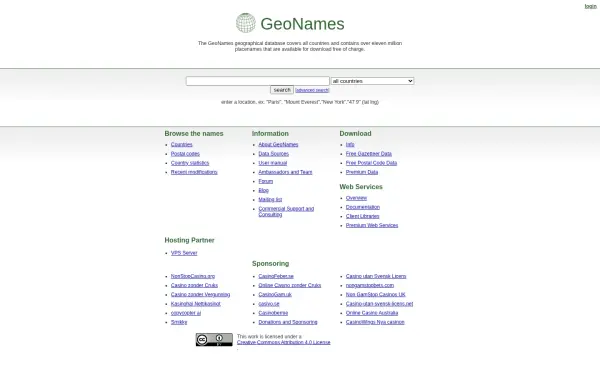 www.geonames.org