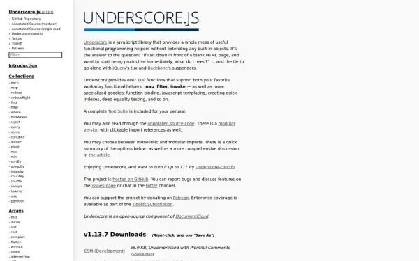 underscorejs.org