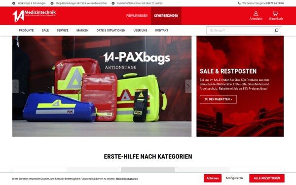 www.1a-medizintechnik.de