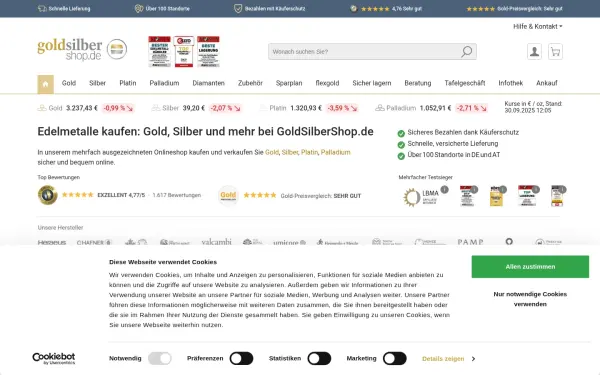 www.goldsilbershop.de